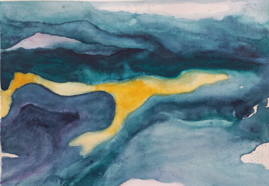 Lava Aquarel 50x40 € 60,00