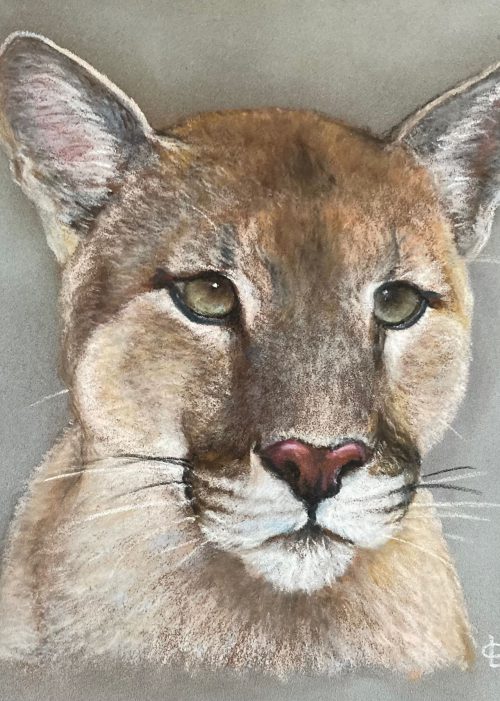 Poema- pastel 22 x 22 cm - €120,00