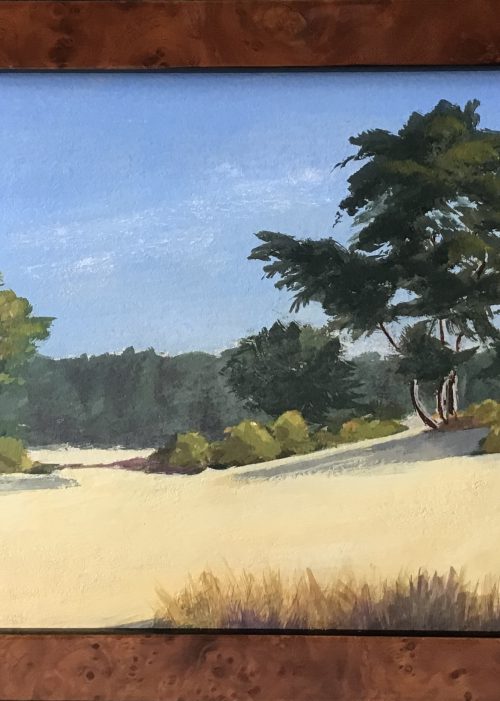 Soesterduinen I- gouache 15 x 20 cm - €40,00