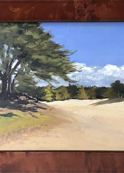 Soesterduinen IV- gouache 15 x 20 cm - €40,00