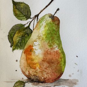 Peer Aquarel 32x23cm € 45,00