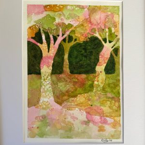 Negative painting Aquarel 42x52cm €70